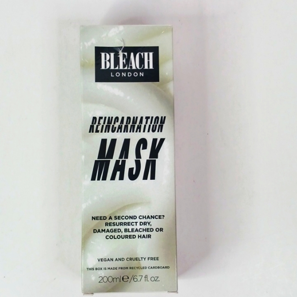 New Bleach London Reincarnation Hair Mask Vegan & Cruelty Free 6.7 fl oz